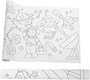 MOLUCKFU Sturdy Boys and Girls Coloring Paper Roll 2 Rolls of Art Paper for Boys and Girls Great for Coloring Drawing Doodling Educational Activities