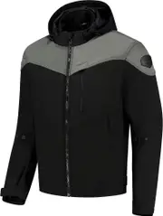 Rusty Stitches William, textile jacket , color: Black/Dark Grey , size: XXL