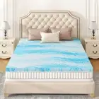 Mattress Topper Twin - 2 Inch Memory Foam Mattress Topper Cooling Gel Infusion C