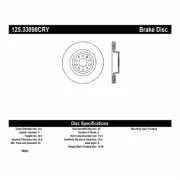 Stoptech 125.33098CRY Sport Rotors * Fits Audi & VW Models (for: Audi)