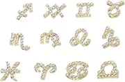 Mikinona 12pcs Themed Nail Decor Nail Adornments for DIY Manicure Safe Durable Home Use Compatible