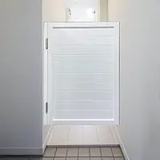 Customizable,Swinging Doors Retro Counter Swinging Doors Cafe Doors,Western Wooden Shower Saloon Swing Door, White Butler Counter Entrance Half Waist Fence Door