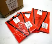 3 Pack PIP Mesh Safety Vest Hi-Vis Orange Reflective Non-ANSI 300-EVOR-E-OR