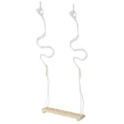 Chicken Swing Toy Hens Swing Bird Parrot Training Swing Rooster Wooden Perch