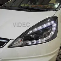 在飛比找蝦皮購物優惠-巨城汽車精品 HONDA 08-11 FIT 2代 大燈 黑