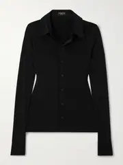 [Balenciaga] Balenciaga - Jersey Shirt - Black - M M Black
