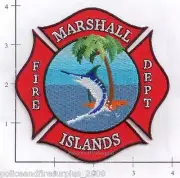 Marshall Islands Fire Dept Patch - Pacific Ocean - United States