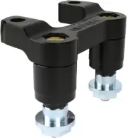 Thrashin Supply TSC-2210 Black Bar Riser Adapter Harley Street Glide 06-20