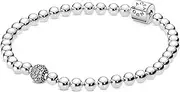 [PANDORA] Beads & Pave Bracelet