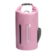 GGP Pink 10L Multifunctional Waterproof Dry Bag Backpack Roll Top Outdoor Bag For Water Sports And Travel
