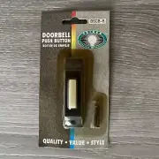 Craftmade Surface Mount Lighted Push Button In Black Finish