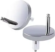 Huayeex Toilet Seat Hinges Fixings - 2X Toilet Seat Hinges Replacement Fix Nuts | Quick Release Fasten Bolts Nuts for Bathroom Home Dorm Hotel