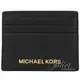 【全新現貨 補15個】茱麗葉精品 MICHAEL KORS Jet Set Travel 經典信用卡名片夾.黑現金價$1,180