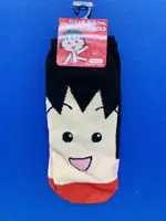 【震撼精品百貨】CHIBI MARUKO CHAN 櫻桃小丸子 小丸子襪子(23 25CM)-小丸子/紅#60009 震撼日式精品百貨