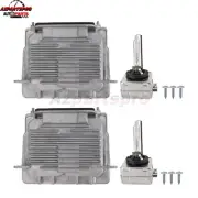 2x Xenon Headlight Ballast Module & Bulb For 2013-2017 Buick Enclave GMC Acadia