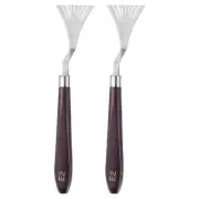 2pcs E2 Painting Palette Knife Stainless Steel Art Spatula Scraper Mixing Tool