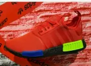 ADIDAS NMD -R1 MEN'S RUNNING SHOES RED BLACK YELLOW FV5258 100% AUTHENTIC