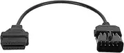 10 Pin to 16 Pin OBD2 Diagnostic Connector, OBDII Car Diagnostic Cable Adapter, 10 Pin to 16 Pin Diagnostic Tool Connector Adapter, Fits for OpeI