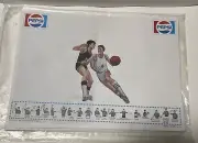 Lot of Vintage Pepsi BasketBall Themed Advertising 2 sided Paper Referee L@@K