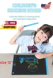 New 12 Inch Color LCD Screen Electronic Drawing Board For Children Gifts