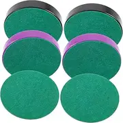 SUPVOX Plastic Ice Hockey Pusher with Felt Hockey for Table Games at Home Parties and Carnivals