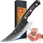 Forged Butcher Knife Boning Knife Outdoor Meat Cleaver Knife Filleting Knife