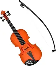 EXQUIMEUBLE 1 Set Simulated Violin for Instrument Strings for Musical Learning present for Birthdays Parties and Holidays Creative Music Prop for Young Musicians