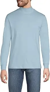 [Lands' End] Men's Super-T Mock Turtleneck