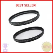 55mm and 58mm UV Filter for Nikon D3500, D5600, D3400 DSLR Camera with Nikon 18-
