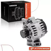Alternator for Ford Fiesta 2014-2018 L4 1.6T 120A 12V CW 6-Groove Clutch Pulley (for: Ford)
