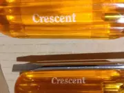 2 X CRESCENT SCREWDRIVER'S, Flat Slotted BLADE 5mm (3/16) X 100MM 4316R
