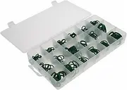 HEALEEP 530Pcs Sealing Gasket Assortment Kit for Compressor Seals O Practical and Flexible Automotive Repair