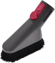 [ABC Products] Compatible/Replacement mini soft dusting brush end attachment tool head for Dyson V7, V8, V10, V11, V15, SV10, SV11 Absolute/Animal Hoover Vacuum Cleaner