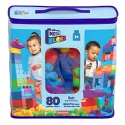 Mega Bloks 80 Blocks Big Building Bag