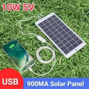 10W 5V Portable Solar Charger USB Output 900MA Battery Charger Solar Panel Kit