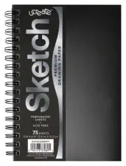 Sketch Book Heavyweight Unruled 9 x 6 75 Sheets