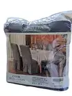 NIB 4 Subrtex Stretchy Chair Covers Long Skirt Removable Seat Dining Slipcovers