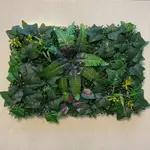 😇工廠植物牆😇室內設計DIY 仿真植物牆 米蘭塑膠假植物 假草坪 背景牆商場 室內裝飾 植物花牆