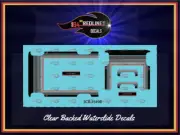 1/64 Chevy Silverado "Desert Night" Decal Set SCR-1549B