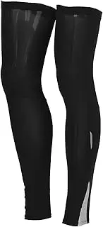 [Aoutecen] 1 Pair Black Leg Sleeve Summer Cycling Riding Sunproof Leg Cover Socks Protector for Outdoor Sports Breathable Kneepad