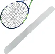Racket Edge Protection Tape - Waterproof Transparent Tennis Tape | Badminton Racket Protector Sticker, Tennis Racket Head Protector for Ten Paddles