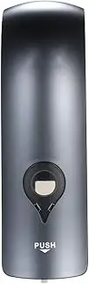 Lancoon Soap Dispenser Wall Mounted Single Head Dispenser, Gray Color Suitable for Family Bathroom Kitchen Hotel Commercial Place, Space Saving and ABS Durable 300ml/10.56fl.oz
