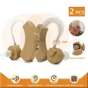 Delmicure HAP-20 Hearing Amplifiers for Seniors with Replaceable Battery