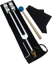 Tuning Fork Set,OTTO64HZ with Base Screws for Healing Chakra,Sound Therapy, Keep Body, Mind, Spirit in Perfect Harmony