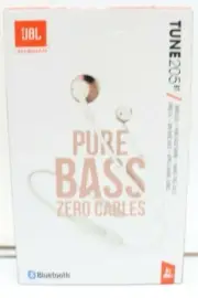 NEW JBL Tune205BT In Ear Wireless Headphones w/One-Button Remote/Mic Rose Gold