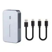 USB 3.1 SSD Adapter Tool-Free Hard Enclosure M.2 PCIe NVMe and Sata Case