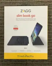 ZAGG Slim Book Go Ultra-Slim Keyboard & Detachable Case for 11-inch iPad Pro