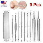 Acne Needle Blackhead Remover Pimple Blemish Comedone Extractor Tweezer Tool Kit