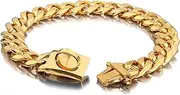 24 INCH Dog Chain Pet Supplies Dog Collars Pet Cuban Collar Jewelry Accessories Walking Training Colla for Small Medium Large Dogs Cats