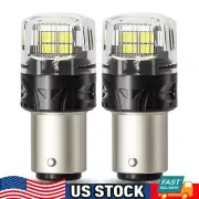 54-SMD LED BAY15D 1157 P21/5W CANBUS BRAKE STOP TAIL LIGHTS LAMP SUPER WHITE BR (for: Opel)